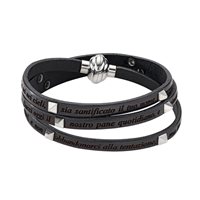 Armband Amen in Leder PNIT02-PI-54 - PNIT02-PI-54
